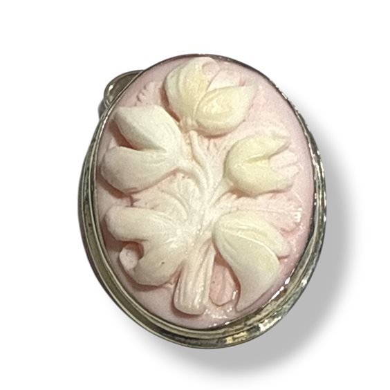 Spilla Mandile 1922 Donna Cammei  in Argento Conchiglia 2MSPCM167.2 - 2MSPCM167.2